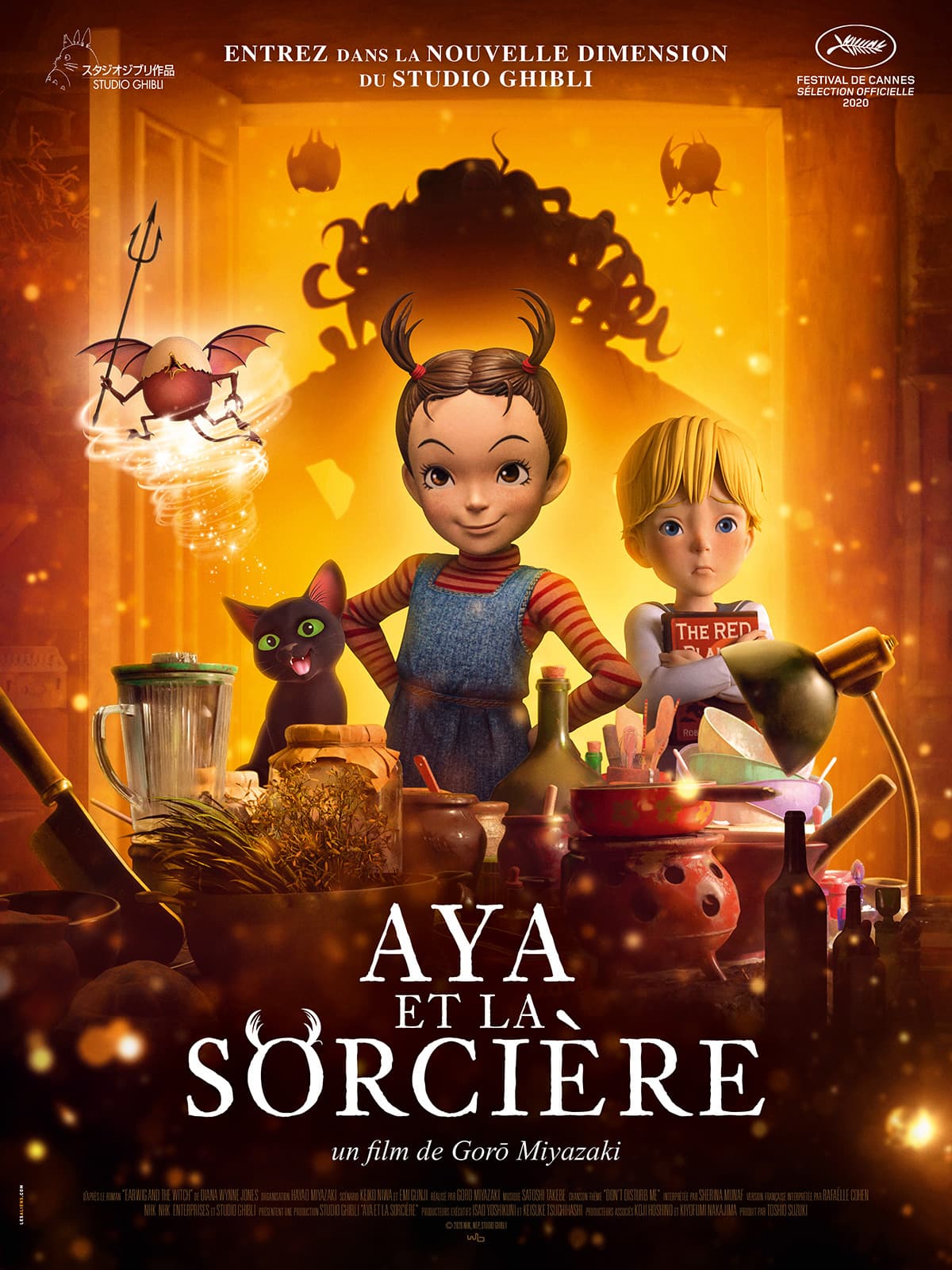 Affiche du film Aya et la sorcière