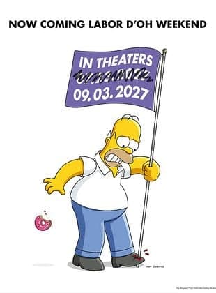 Affiche de The New Simpsons Movie